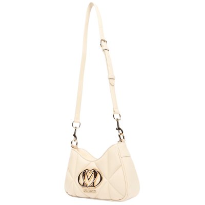 THE EMBOSSED Q HOBO SHOULDER BAG